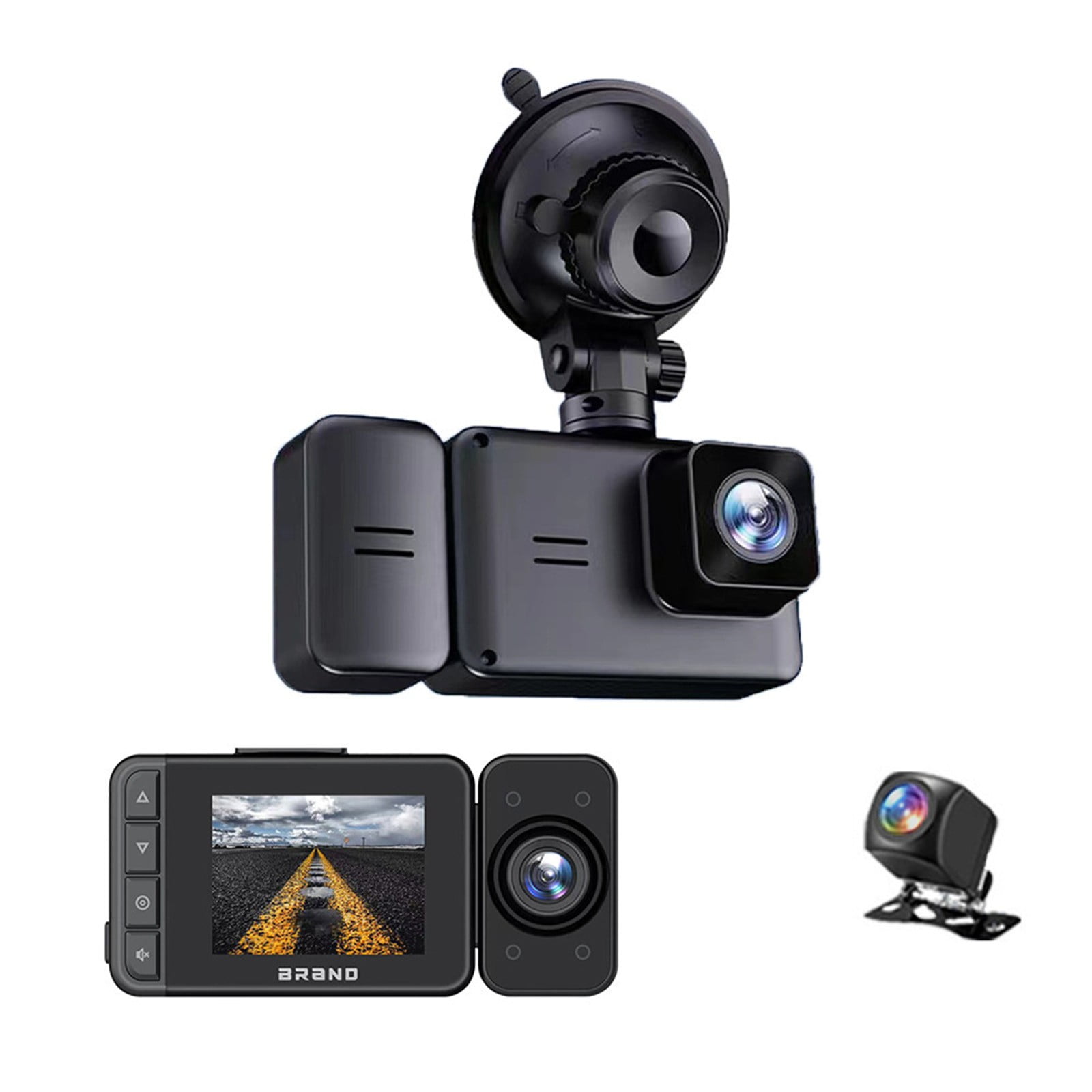 Musatteng Cops Cameras And Crisis Cam For Cars 1080P Full Front