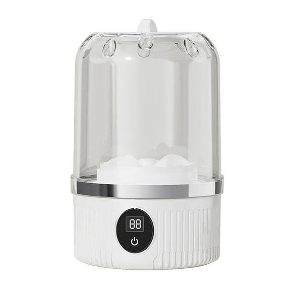 Musatteng Cordless Mini Washer for Delicates - 3000mAh Rechargeable Portable Laundry System for Travel, Camping & Dorms