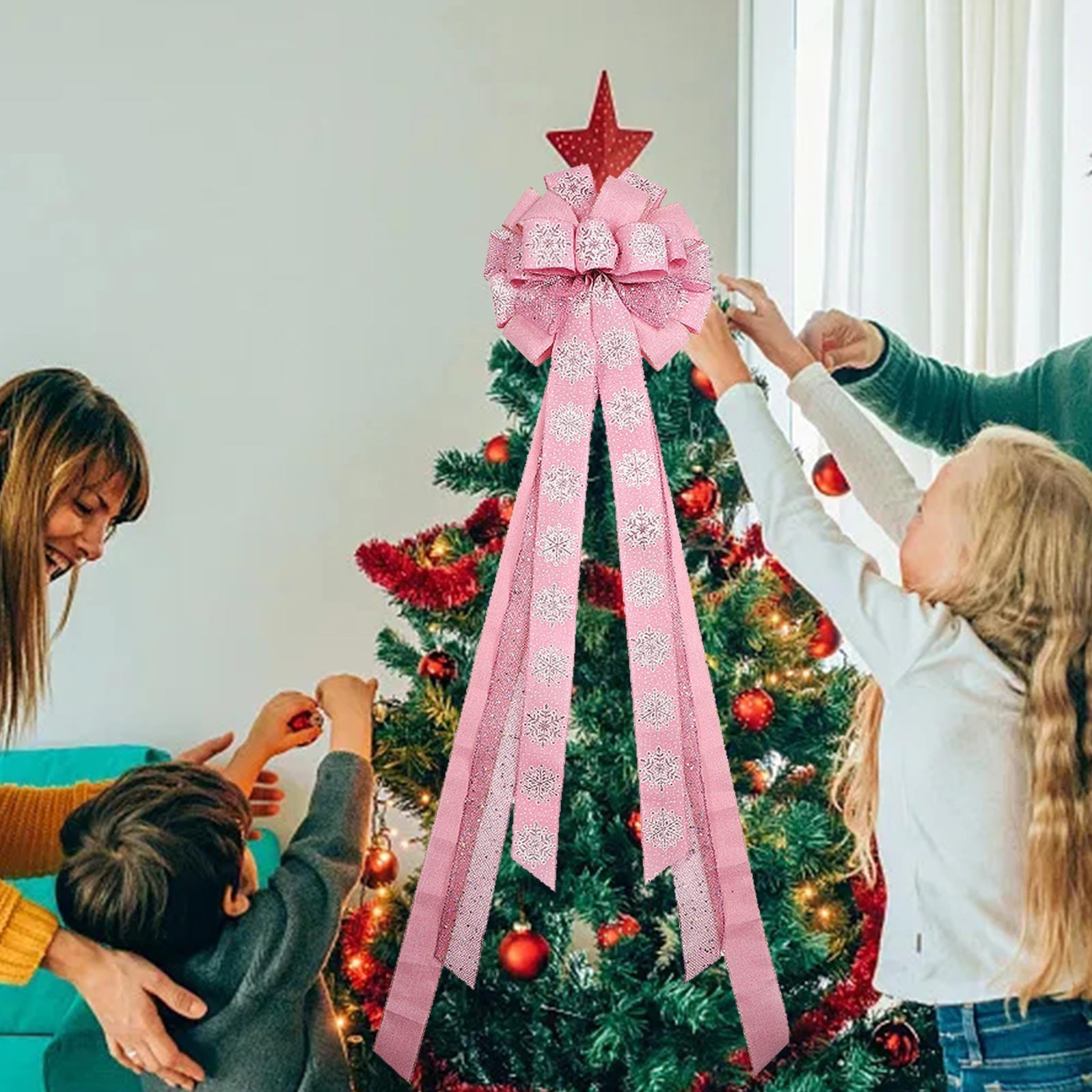 Musatteng for Crafts Chandelier Christmas Decor Christmas Tree Topper