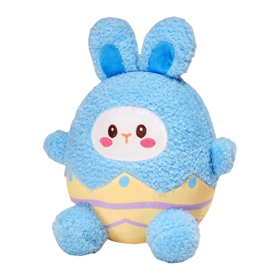 Musatteng Easter Bunny Plush Toy Set with Eggs - Sitting Stuffed Animal for Kids 3+, Birthday & Easter Party Decor
