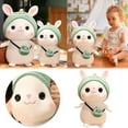 thumbnail image 1 of Musatteng Easter Bunny Plush Toy with 3 Outfits - Soft Stuffed Animal & Dress-Up Kit for Kids 3+, Holiday Gift & Nursery Decor, 1 of 8