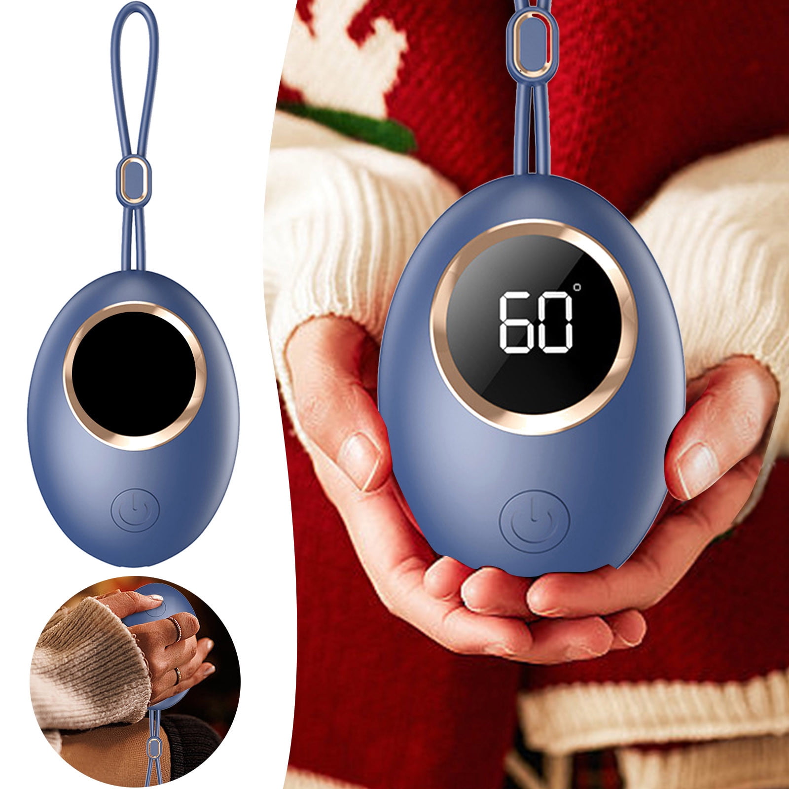 Musatteng Heating Pad Gloves Intelligent Digital Display Control Hand