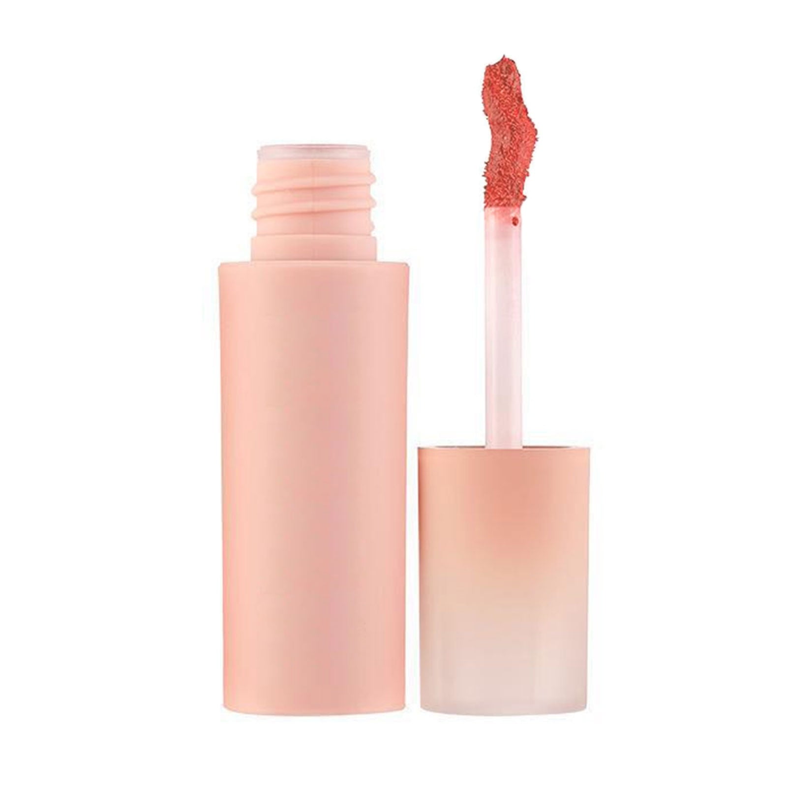 Musatteng Lip Gloss with Flowers inside Spring Powder Cherry Milk Mud
