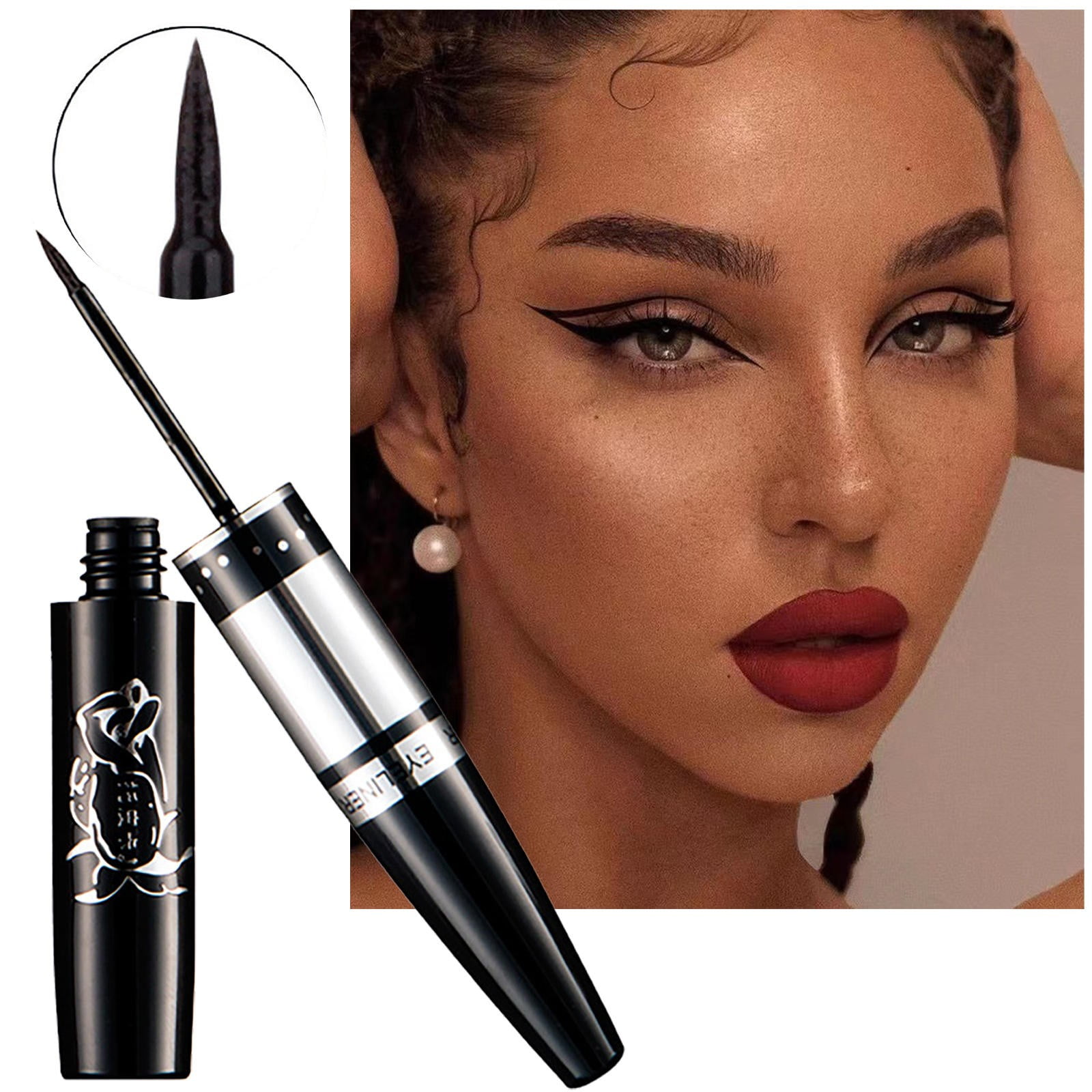 Musatteng Lip Tint Brick Flicks Pen Rich Color Development Follow The