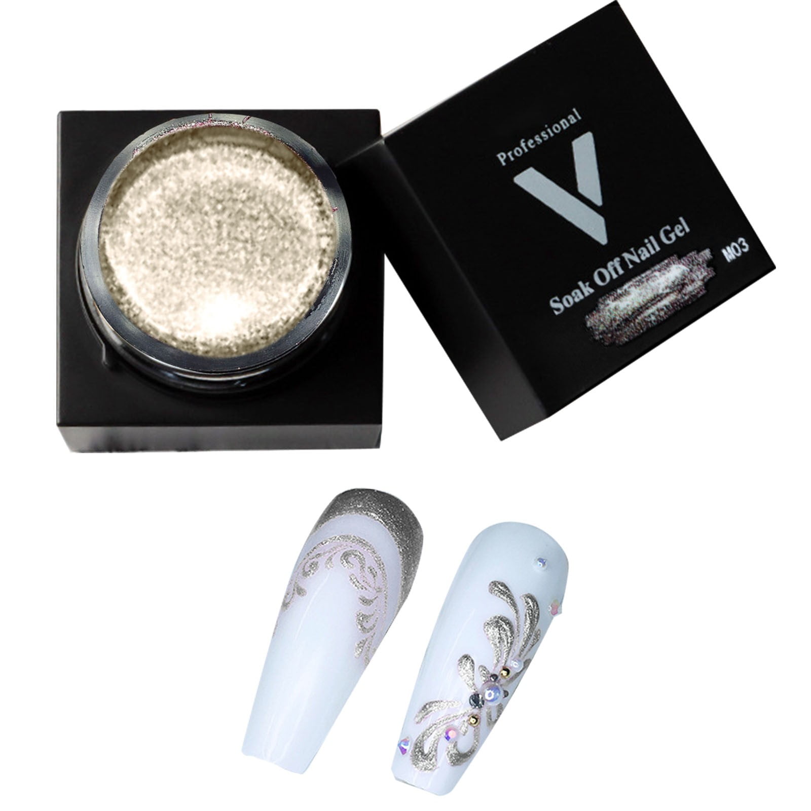 Musatteng Little Girl Nails Nail Lacquer Thinner Glitter Nail Lacquer