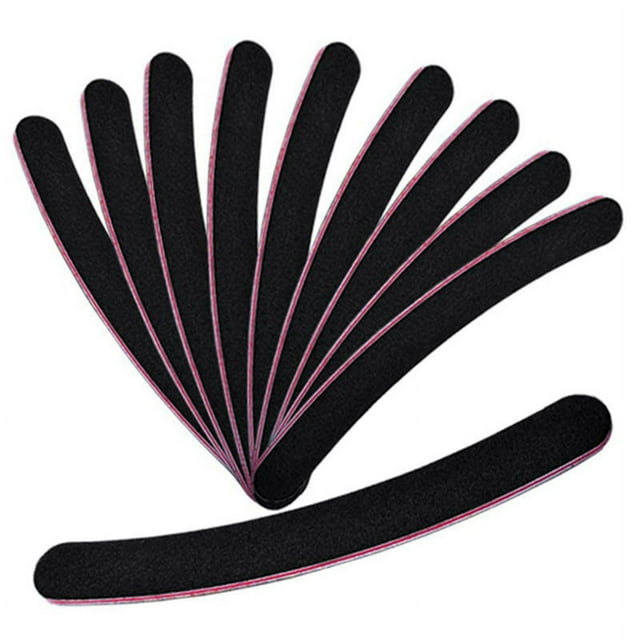Musatteng Nail Finger Practice Nail Manicure Kits 10 pcs Nail Files