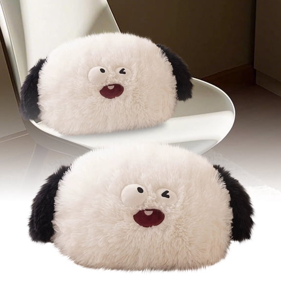 Musatteng Plush Animal Head Pillow - Ultra-Soft Hypoallergenic Decor for Kids 3+, Multi-Use Cuddle Toy & Playroom Accent with Washable Covers