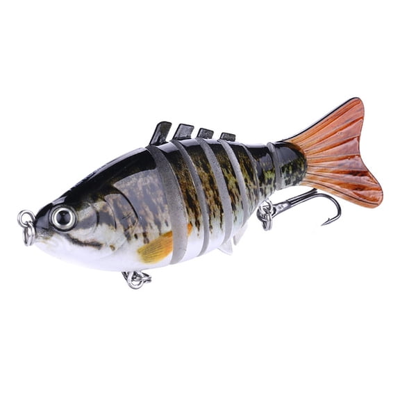 Musatteng Rig Rod Holders Fishing for Bass Trout Multi Swimbaits Slow Sinking Swimming Bass Freshwater Saltwater Bass Lifelike Fishing Kit