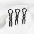 thumbnail image 1 of Musatteng Small Metal Barrettes for Girls Small Barrettes for Girls Hair 3PCS U Shaped Hair Pins Pin Wavy Crink U Shaped Chignon Hair Pin Updo Clips for Hair Toddler Girl Metal Hair Clip, 1 of 6