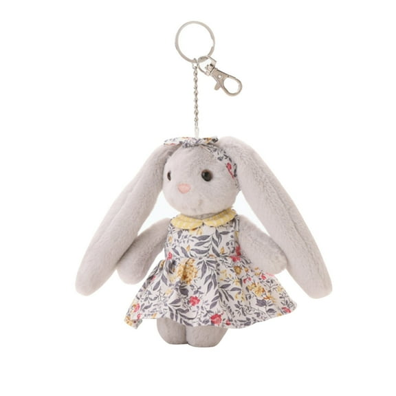 Musatteng Soft 3D Huggable Doll - Skin-Friendly Plush Companion Toy for Kids, Emotional Support Buddy with Rainbow Dress