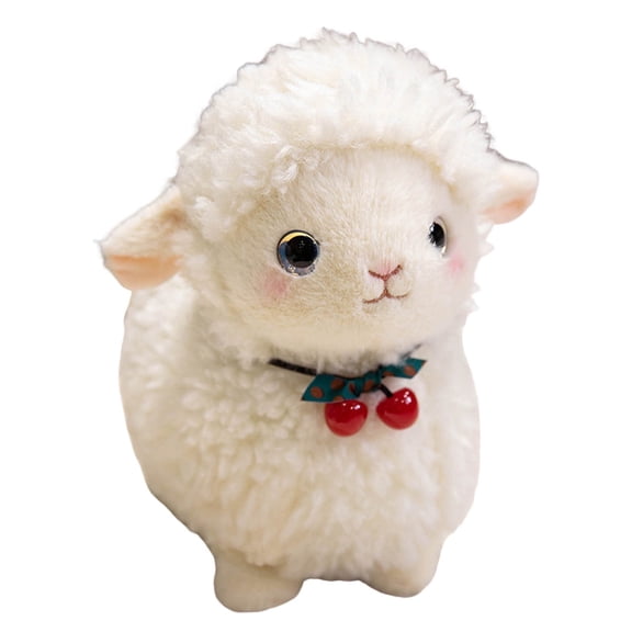 Musatteng Soft Plush Lamb Stuffed Animal - Huggable Nursery Toy for Toddlers & Kids, Cuddly Indoor Play Companion with BPA-Free Materials