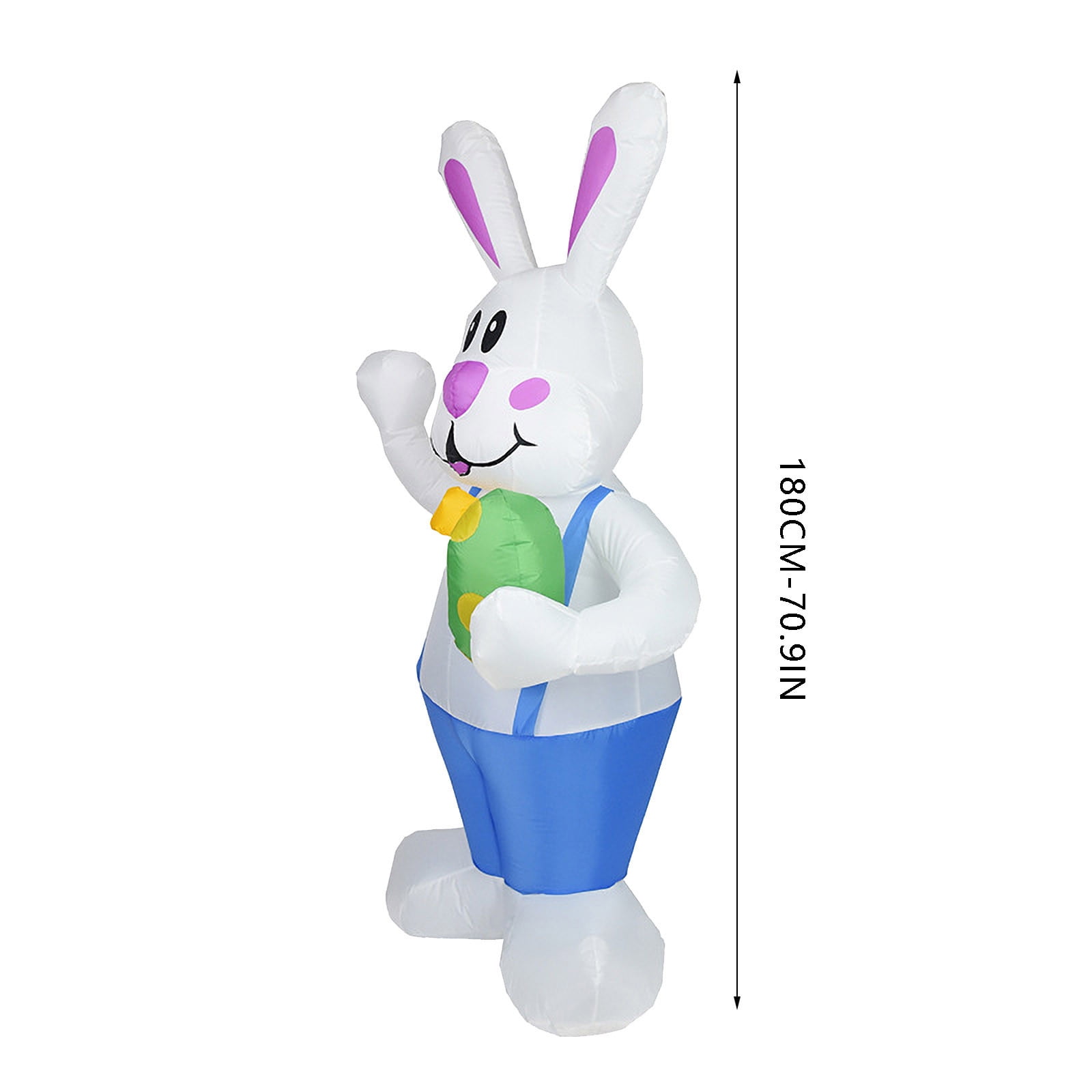 Musatteng String Light Net Outdoor Easter Inflatable Standing Bunny