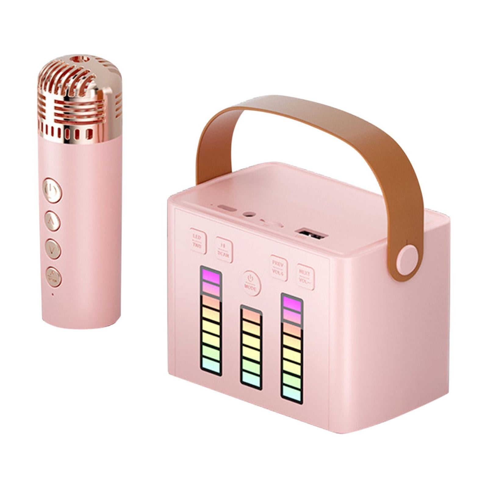 Musatteng Trumpet Bags Cases Karaoke Machine Portable Speaker With