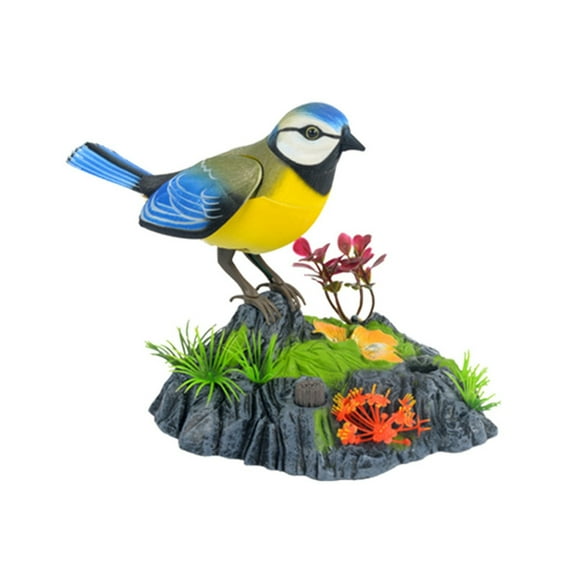 Musatteng Voice Activated Talking Parrot Toy - Realistic Moving Bird with Sound Sensor, Interactive Educational Pet for Kids & Bird Lovers