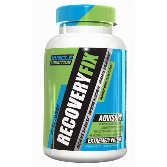 Muscle Addiction: Recovery Fix, 120 Capsules