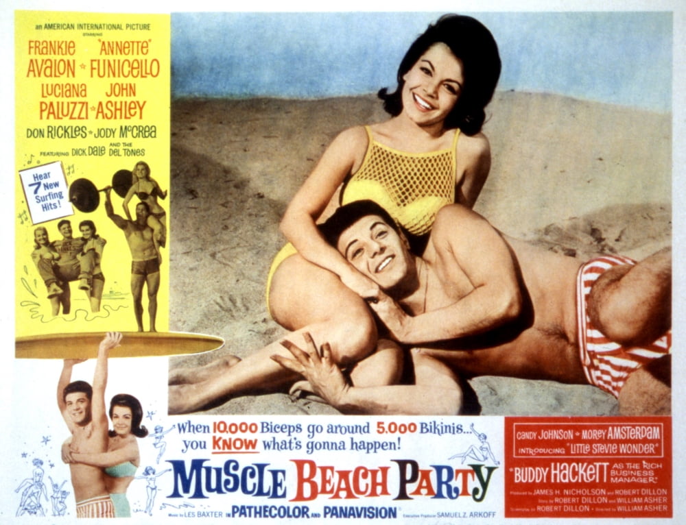 Muscle Beach Party Canvas Art - (28 x 22)