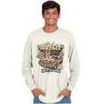 thumbnail image 1 of Muscle Bound King of the Raceway Car Long Sleeve TShirt Men Women Brisco Brands X, 1 of 6