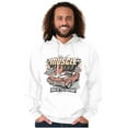 thumbnail image 1 of Muscle Bound King of the Raceway Car Unisex Plus Fleece Graphic Hoodie Brisco Brands 2X, 1 of 3