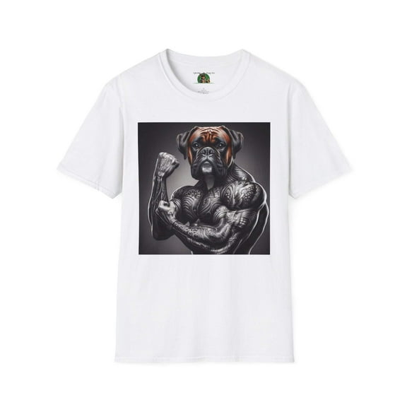 Muscle Boxer Unisex Softstyle T-Shirt