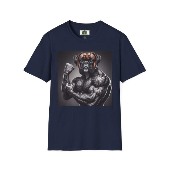 Muscle Boxer Unisex Softstyle T-Shirt