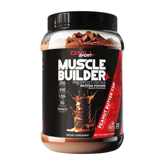 Muscle Builder+ | The First All-in-One Formula for Strength, Endurance & Recovery