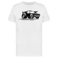 thumbnail image 1 of Muscle Car Cartoon Graphic T-Shirt Men -Image by Shutterstock, Male Large, 1 of 2