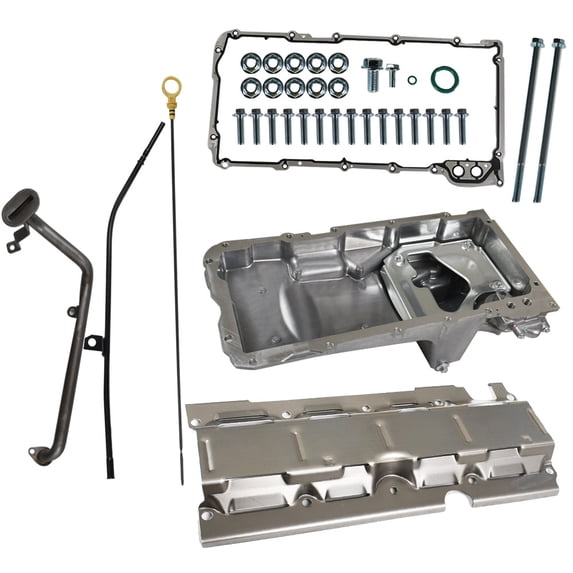 Muscle Car Engine Oil Pan Replacement for 1955-1995 RWD V8 GM Front Car Or Truck LS1 LS3 LSA LSX Engines 19212593