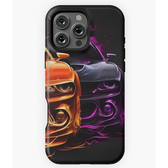 Muscle Car Marvels Trio Artwork Phone Case for iPhone 16 15 14 13 12 11 Pro Max