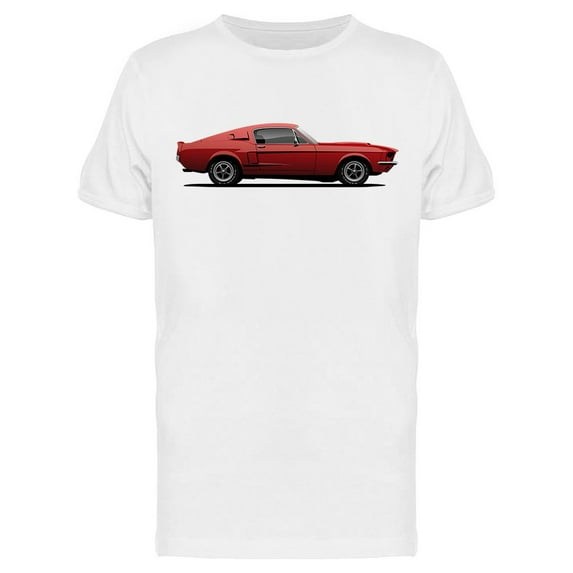 Muscle Car Side View T-Shirt Men -Image by Shutterstock, Male 3X-Large