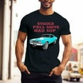 thumbnail image 1 of Muscle Car Speed Shop Men’s T-Shirt 100% Cotton Casual Short Sleeve Tops Gift Tee Black XS-5XL, 1 of 5