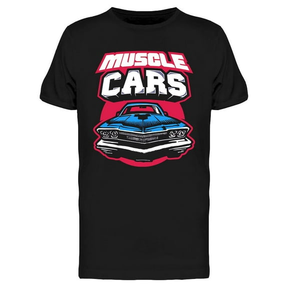 Muscle Car T-Shirt Men -Image by Shutterstock, Male Large