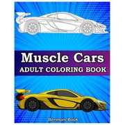 Muscle Cars Adult coloring books, Classic Cars, Trucks, Planes Motorcycle and Bike Dover History Coloring Book