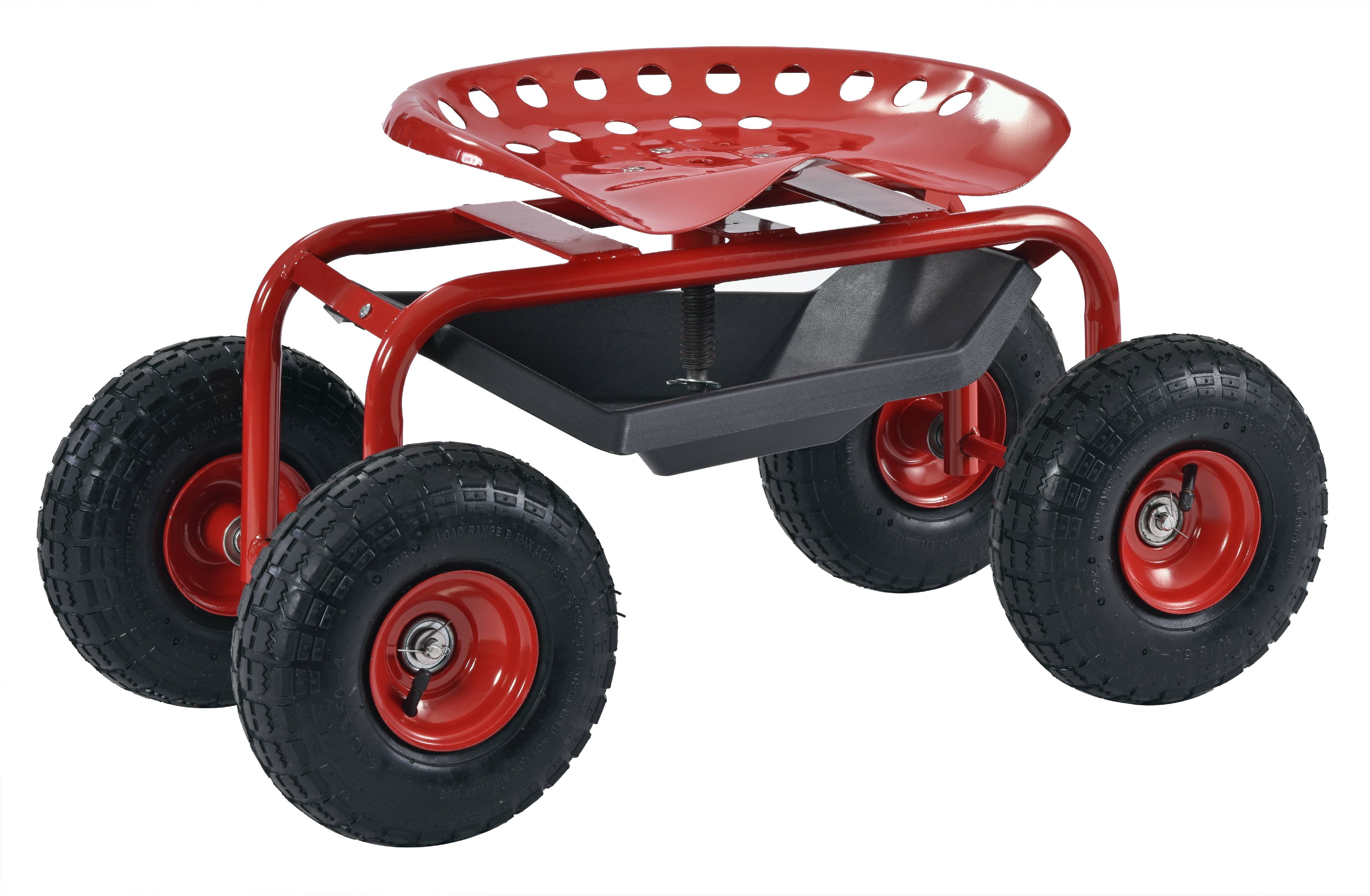 Muscle Carts Rolling Seated Garden Stool