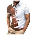 thumbnail image 1 of Muscle Fit Dress Shirts Stretch Slim Fit Short Sleeve, 1 of 5