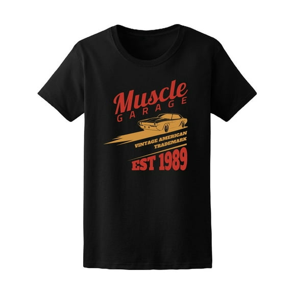 Muscle Garage Vintage American T-Shirt Men -Image by Shutterstock, Male XX-Large
