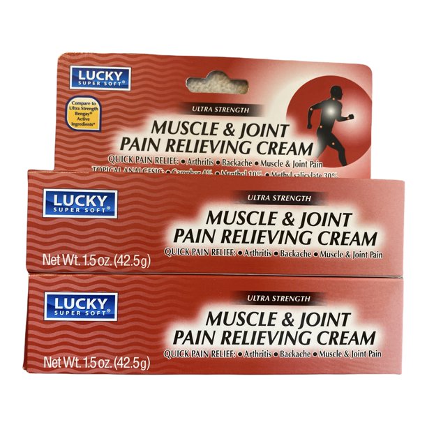 Muscle & Joint Pain Relieving Cream Ultra Strength Arthritis, Backache