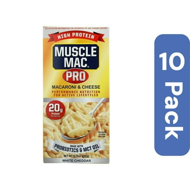 Muscle Mac Mac and Cheese Probiotic MCT Oil 6.75 oz (Pack of 10)