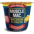 thumbnail image 1 of Muscle Mac Macaroni & Cheese Microwave Cup 3.6 oz (Pack Of 12), 1 of 3