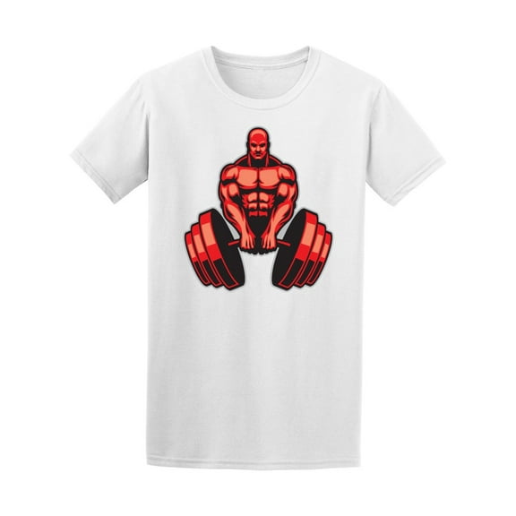 Muscle Man Bodybuilder Tee Men's -Image by Shutterstock