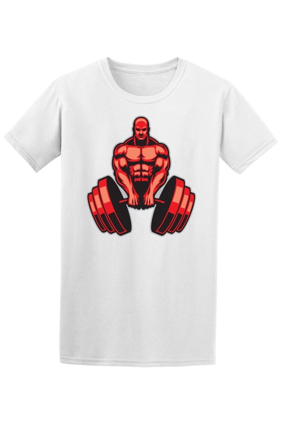 Muscle Man Bodybuilder Tee Men's -Image by Shutterstock