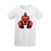 Muscle Man Bodybuilder Tee Mens -Image by Shutterstock