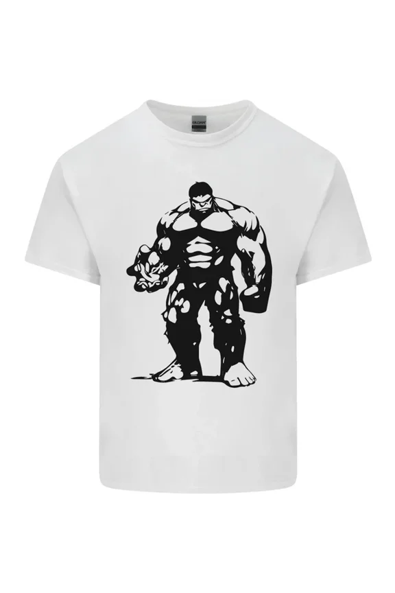 Muscle Man Gym Training Top Bodybuilding Mens Womens T-Shirt