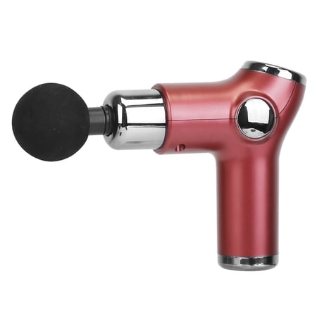 Muscle Massage Gun Deep Tissue Massager with Battery Remain Display 4 Interchangeable Heads Professional Percussion Fascia Gun for Sore Muscle and Stiffness