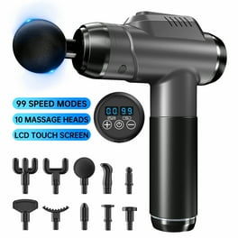 Fitpulse - Premium Massage Gun Deep Tissue Massager - Muscle Massage Gun  for Athletes - Muscle Gun Black 