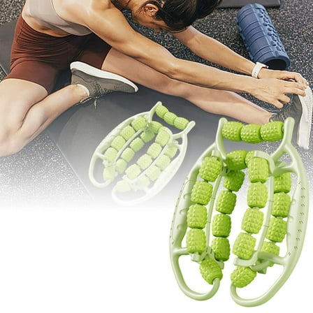 Muscle Massage Roller Wheel - Professional Deep Tissue Massager for Legs, Arms, Calves & Neck, Portable Adjustable Pressure Relief Tool for Physical Therapy, Sports Recovery & Cellulite Reduction