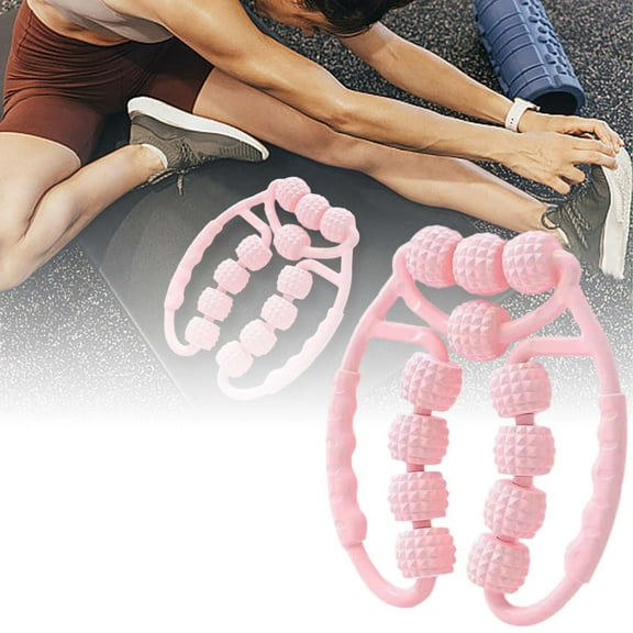 Muscle Massage Roller Wheel - Professional Deep Tissue Massager for Legs, Arms, Calves & Neck, Portable Adjustable Pressure Relief Tool for Physical Therapy, Sports Recovery & Cellulite Reduction