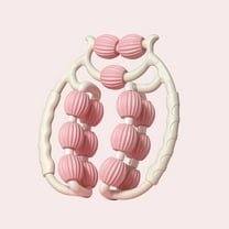 Muscle Massage Roller for Cellulite Reduction and Relaxation, Portable Tool for Legs, Arms, and Body Recovery, Circular Design