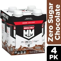 Muscle Milk Genuine Protein Shake, Chocolate, 11 fl oz Carton, 4 Pk