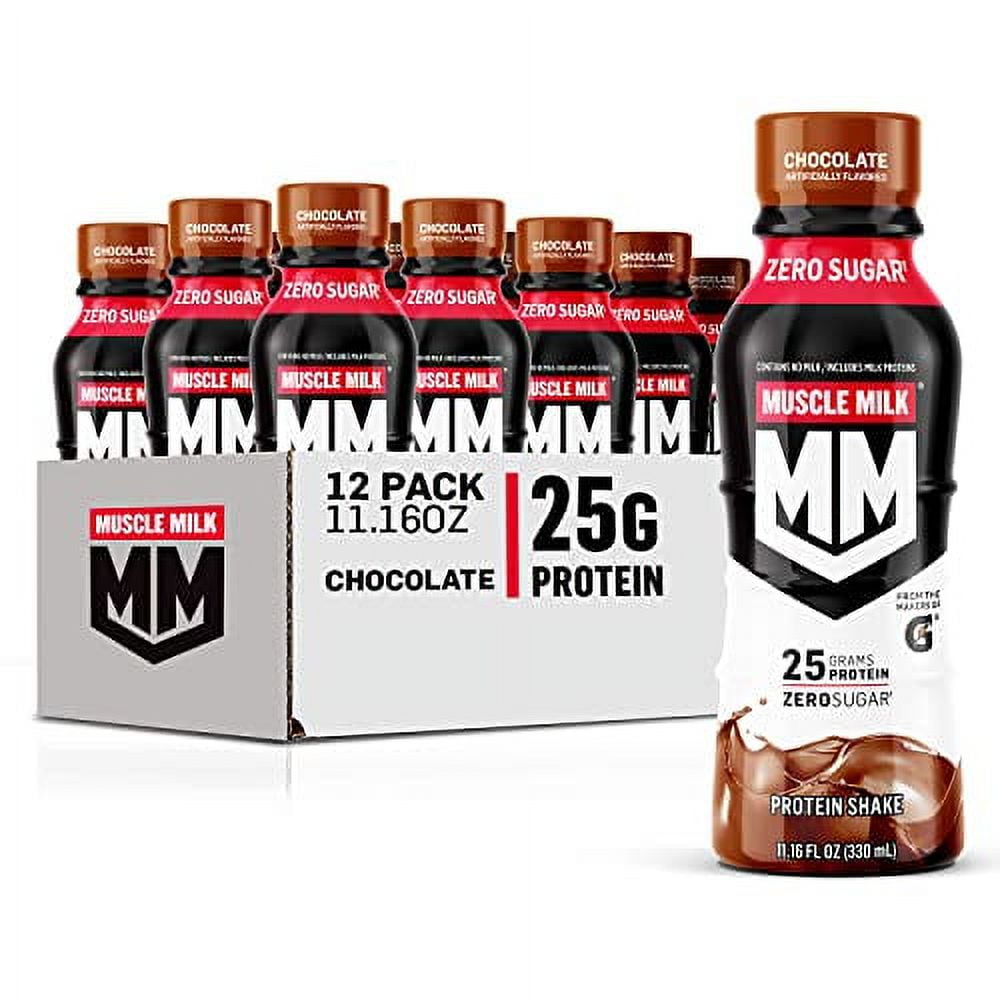 Muscle Milk Genuine Protein Shake Chocolate Muscle Milk Genuine Protein Shake, Chocolate, 20g Protein, 11.16 Fl Oz