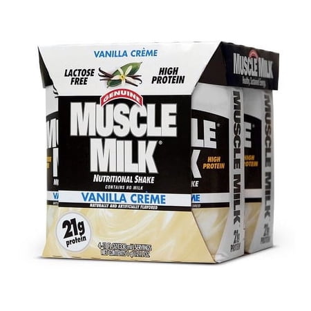 Muscle Mlk Vanilla Creme - 4 count (Pack of 4)